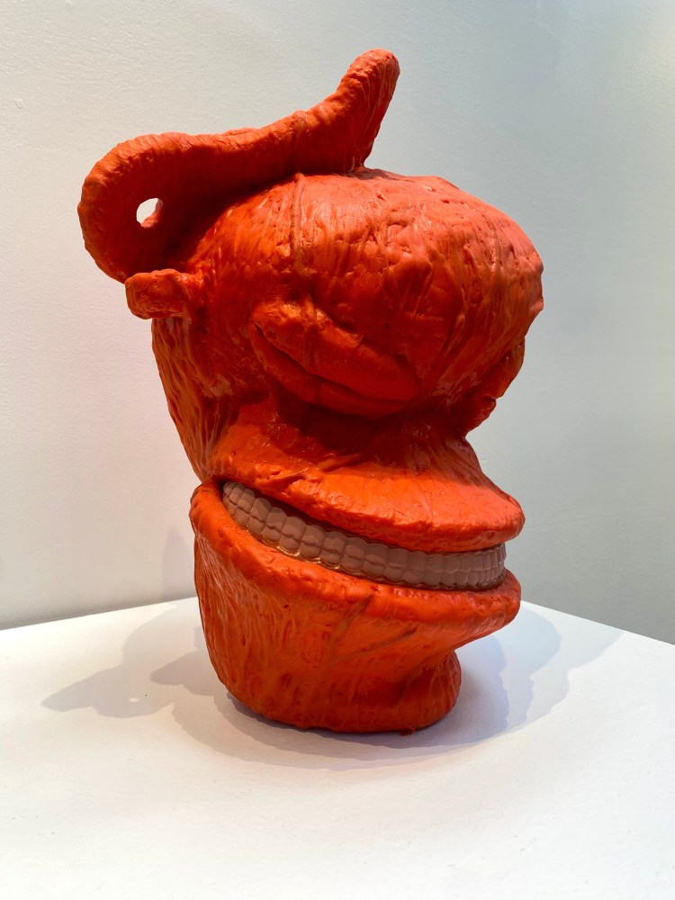 Andrew Perez  Disembodied  14&quot; x 11&quot; x 10&quot;  Mixed Media  2023
