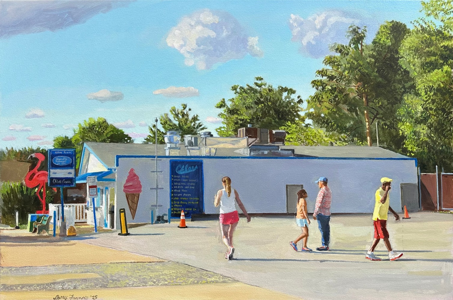 Chloe's  24" x 36"  Oil On Canvas