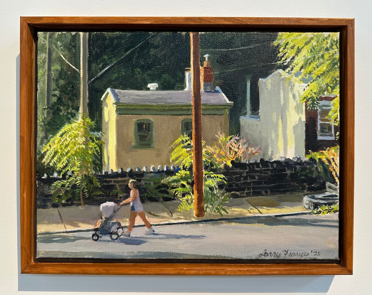 Morning Stroll  9" x 12"  Oil On Canvas