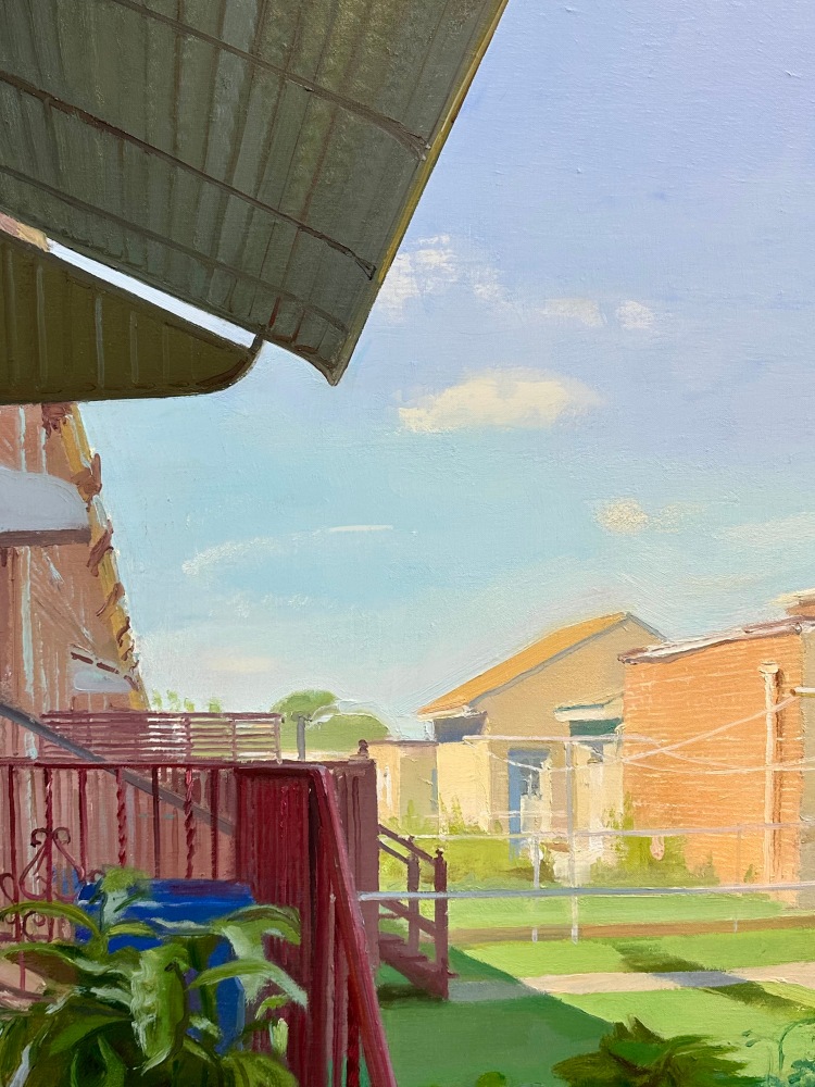Marigolds And Hibiscus   54&quot; x 78&quot;  Oil On Linen