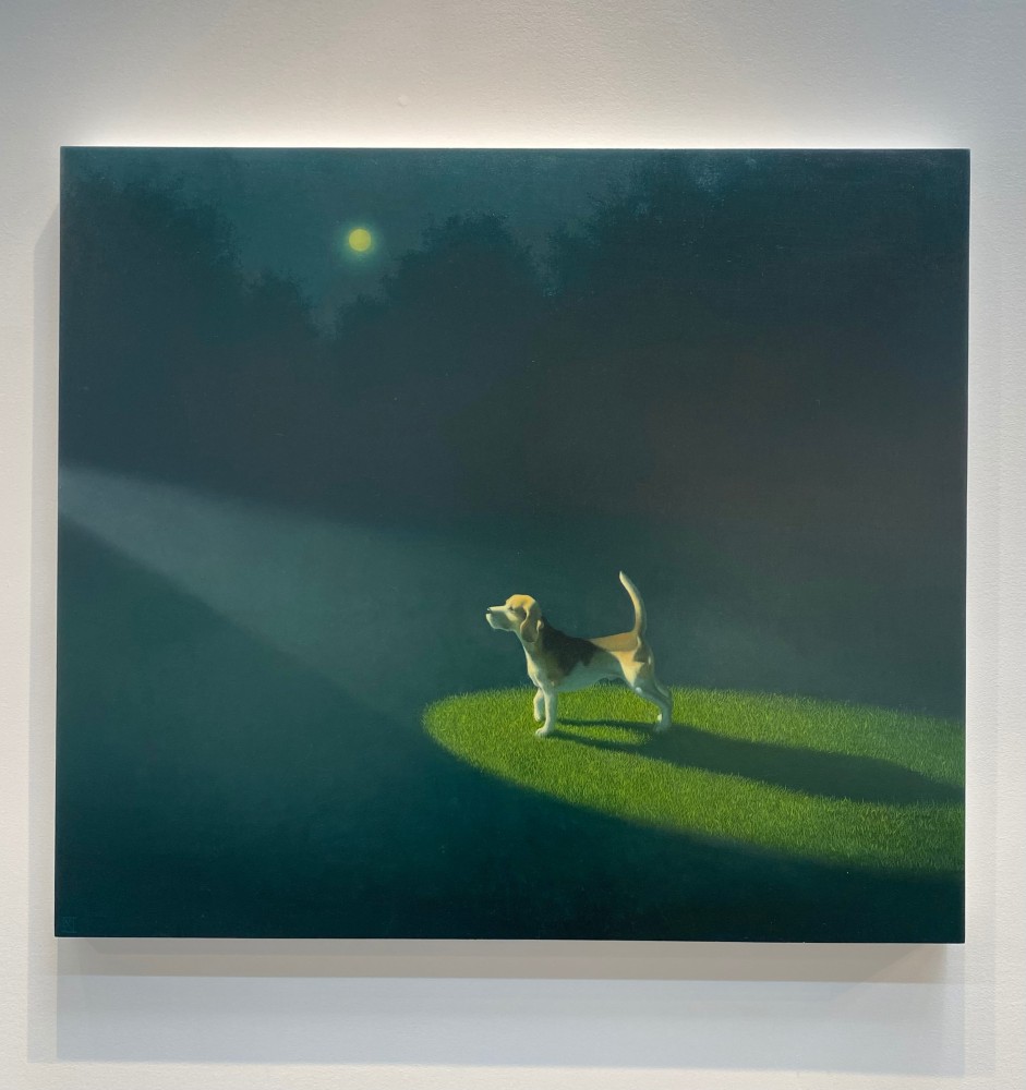 Found You  30″ x 35″  Oil On Panel