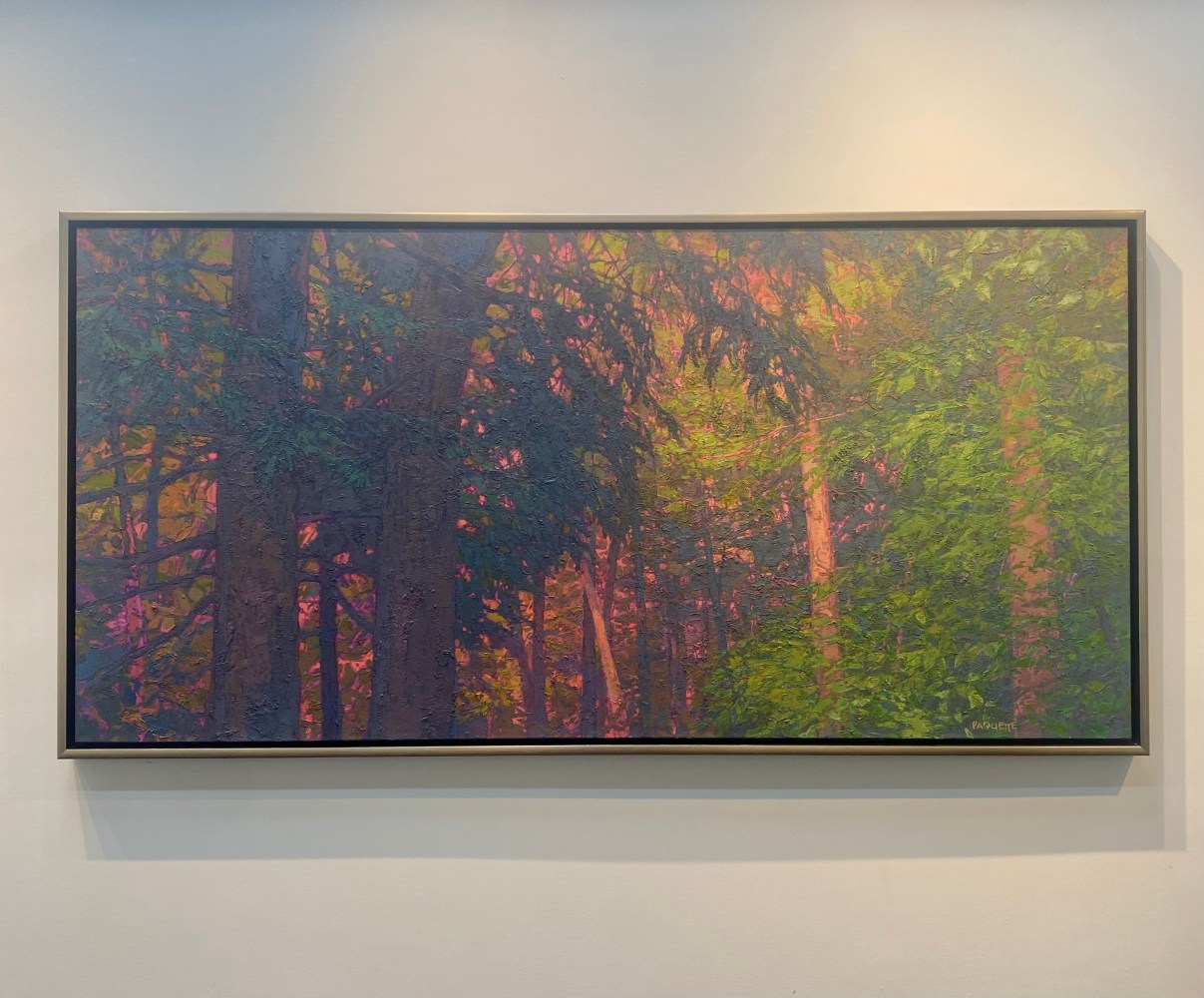 GH Old Growth  36&quot; x 74&quot;  Oil On Belgian Linen