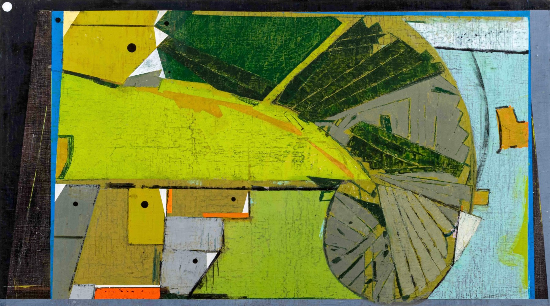 Flock 5 (Ariel) 40" x 62"  Oil On Linen On Panel