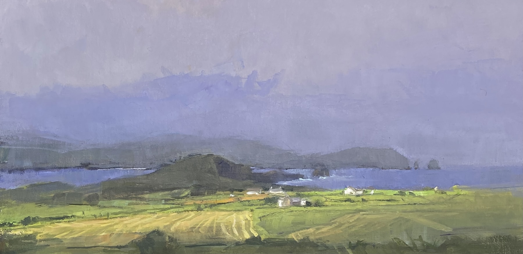 Donegal Light  8&quot; x 16&quot;  Oil On Canvas