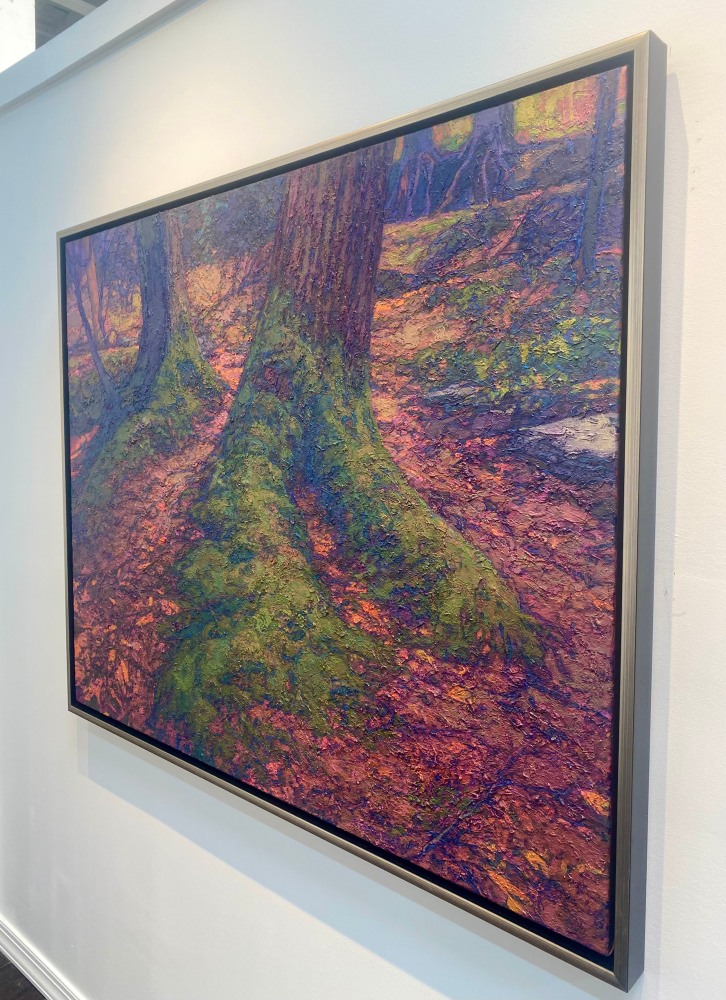Symbiosis  42&quot; x 52&quot;  Oil On Belgian Linen
