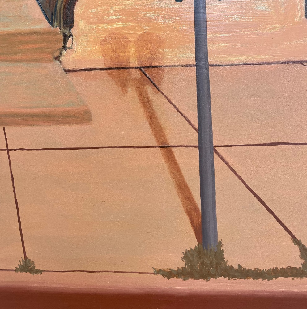 Promise Johnny’s  29” x 29”  Oil On Panel