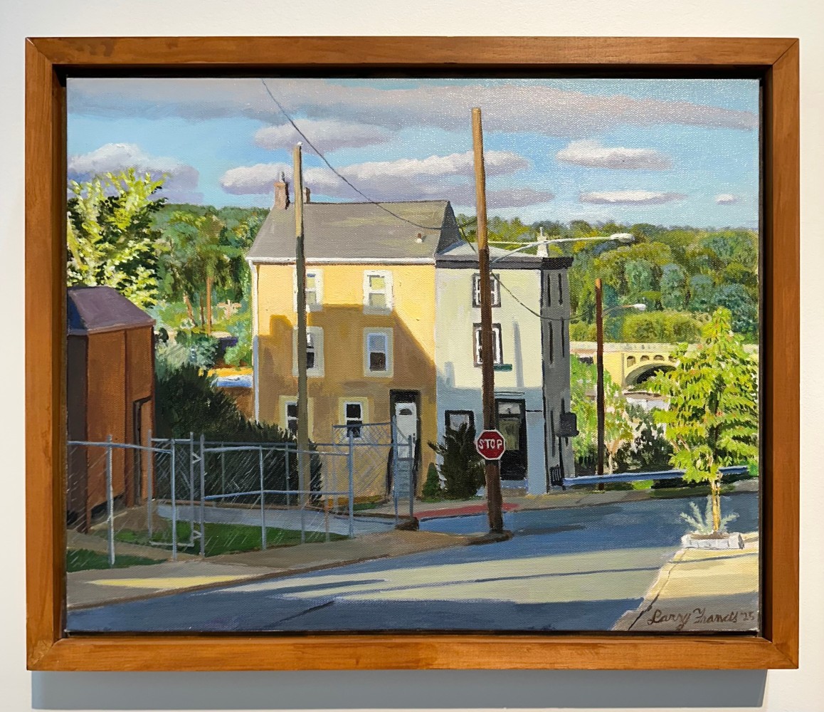 View from Terrace  16" x 20"  Oil On Canvas