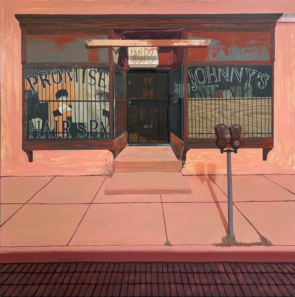 Promise Johnny's  29” x 29”  Oil On Panel