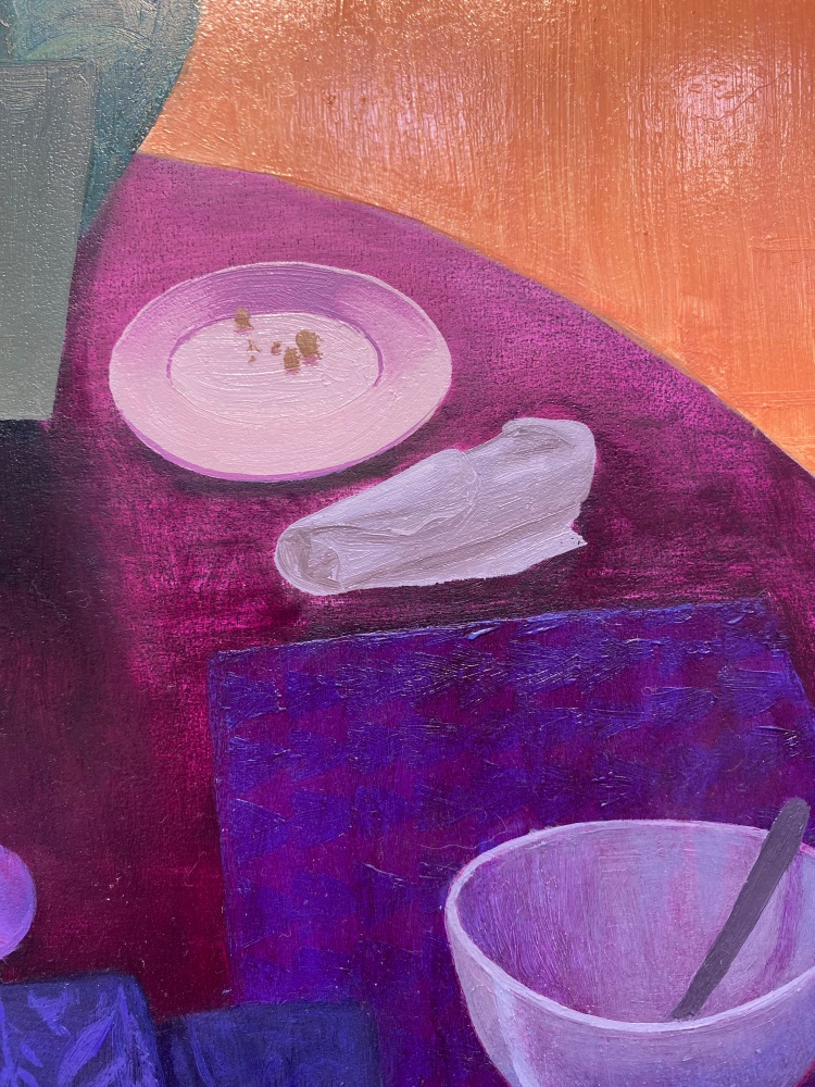 Long Morning  42” x 28”  Oil On Panel