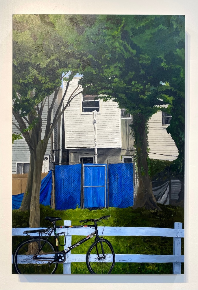 Rapunzel  36″ x 24″  Oil On Panel