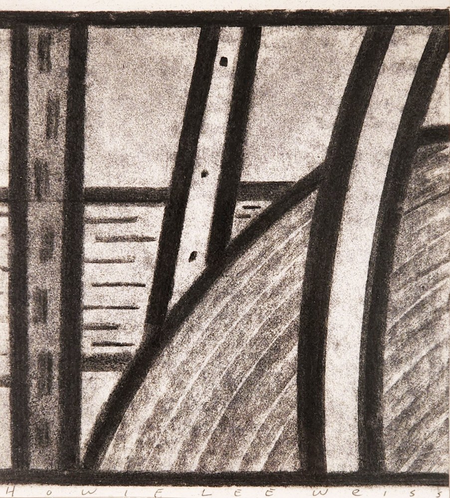 Tree 14 7.25” x 6.5” Vine Charcoal On Paper (Lenox 100)