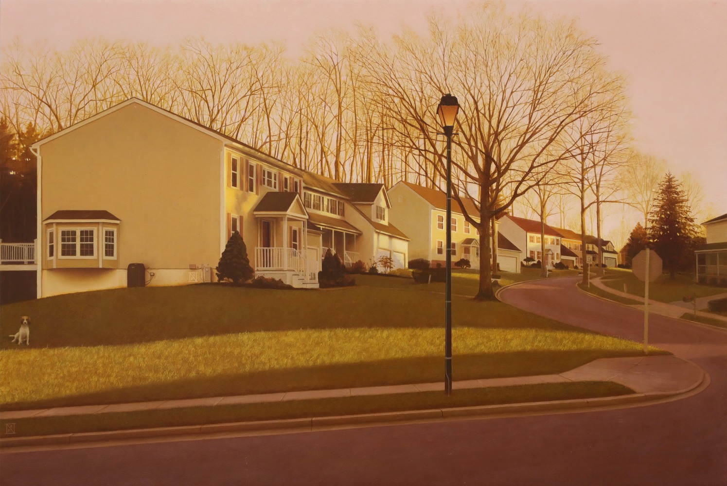 Walk On The Wild Side  20&quot; x 30&quot;  Oil On Panel