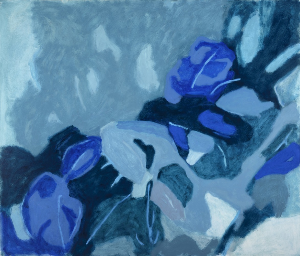 Blue Works  51&quot; x 60&quot;  Oil On Canvas