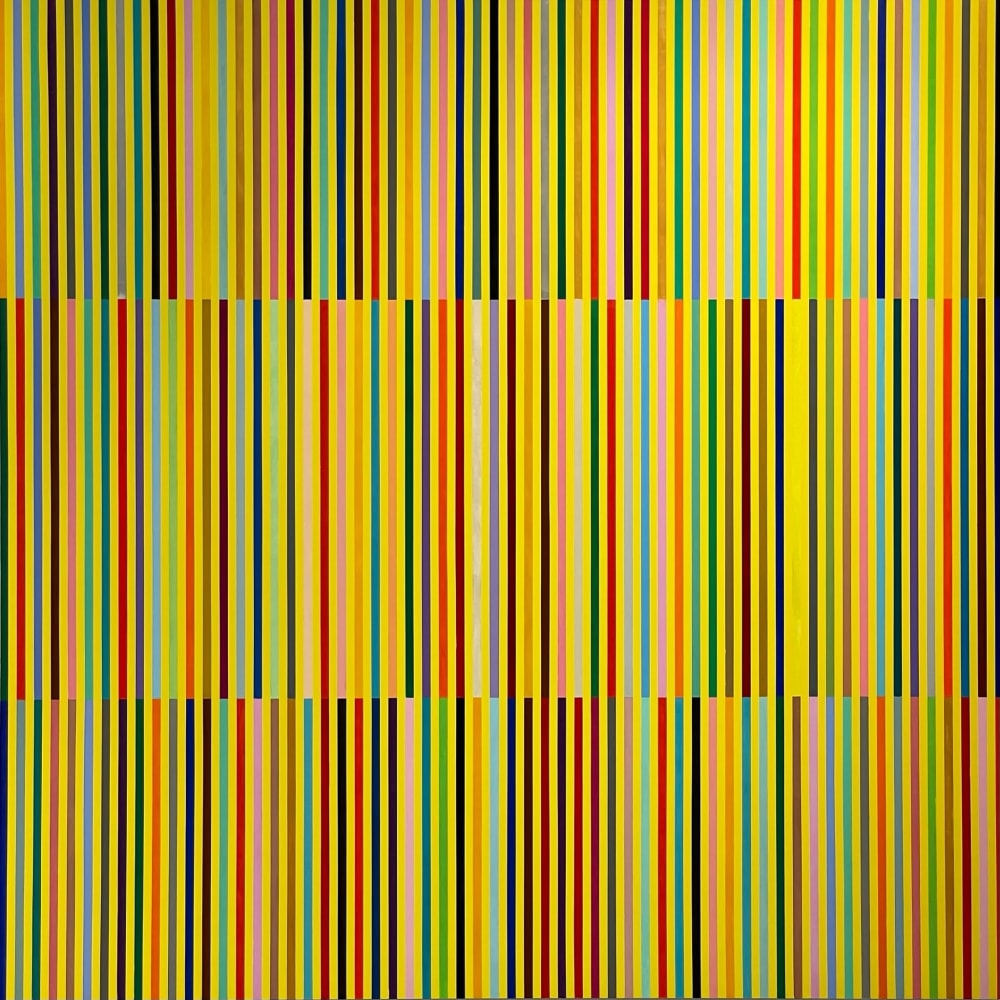 Ron Agam

In Line with the Rainbow, 2022

Acrylic on Canvas

63 x 63 inches