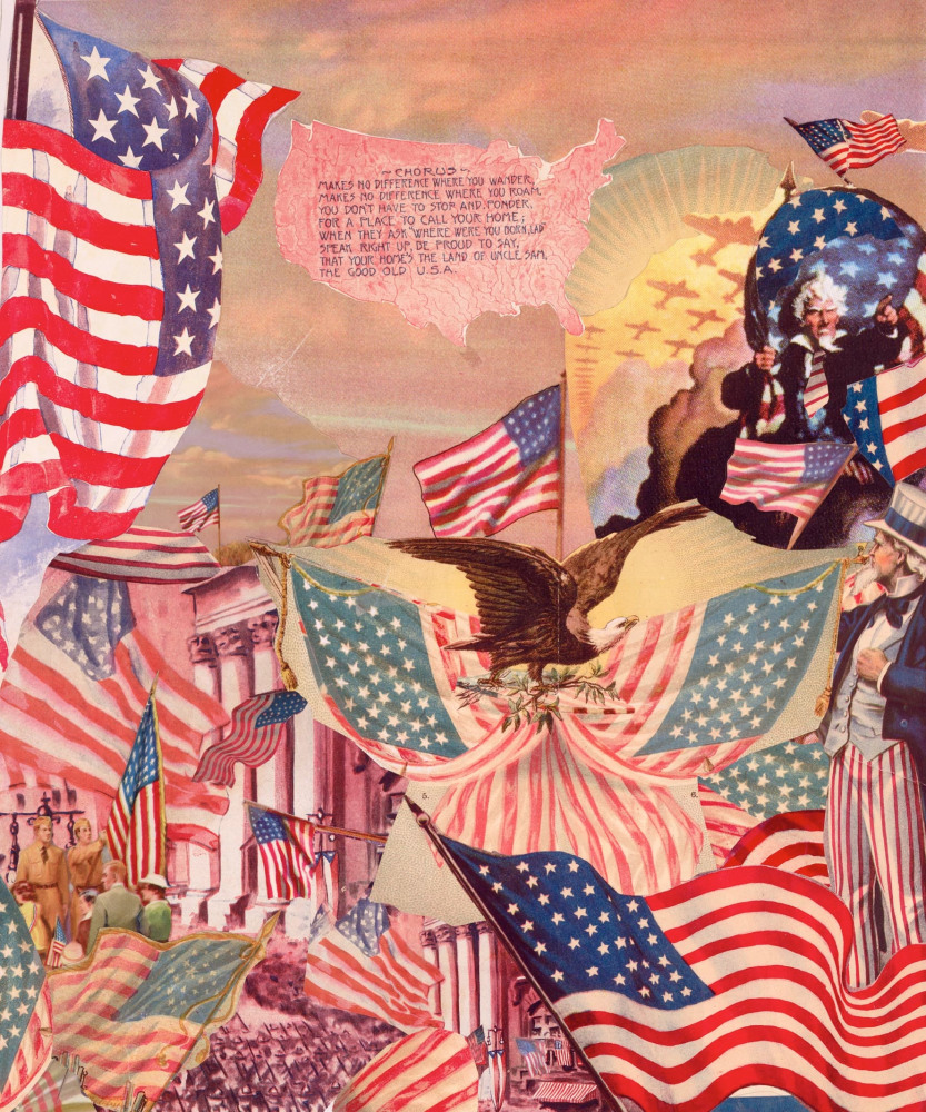 Eagle &amp;amp; Old Glory, 2001

Limited Edition Giclee Print

38 x 31 inches

Purchase