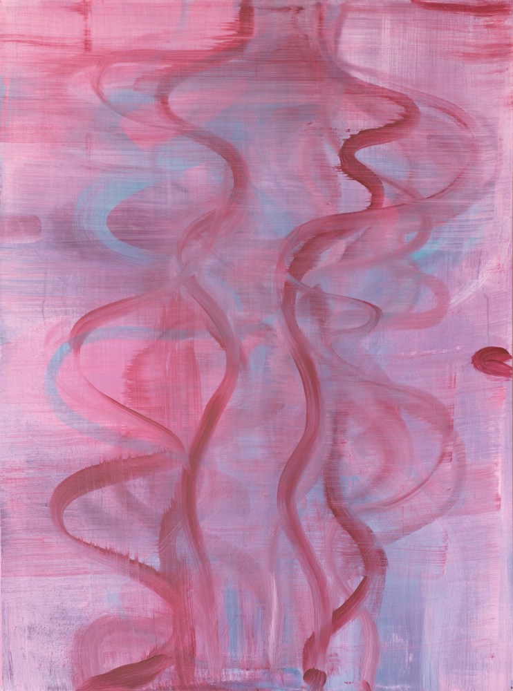 Margaret Neill, Lunaria, 2021, Acrylic on board, 48 x 36 inches