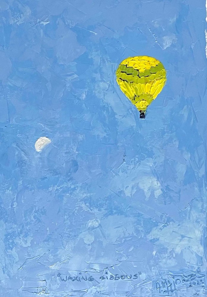 Waxing Gibbous, 2022

Oil&amp;nbsp;on Paper

16 x 12 inches&amp;nbsp;

Purchase