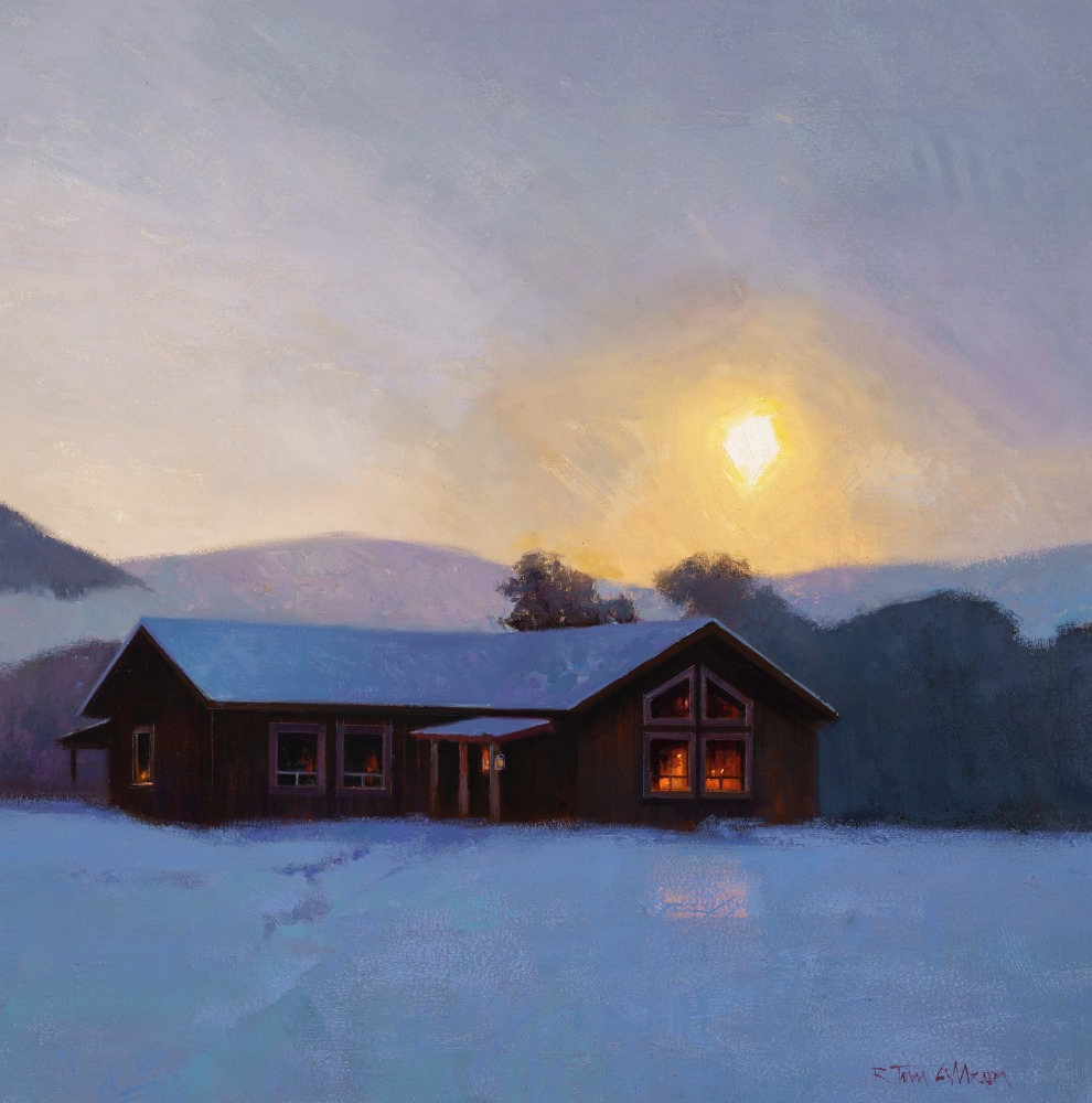 Artist&amp;#39;s Studio in Winter,&amp;nbsp;2022
Oil on canvas
30 x 30 inches

AVAILABLE