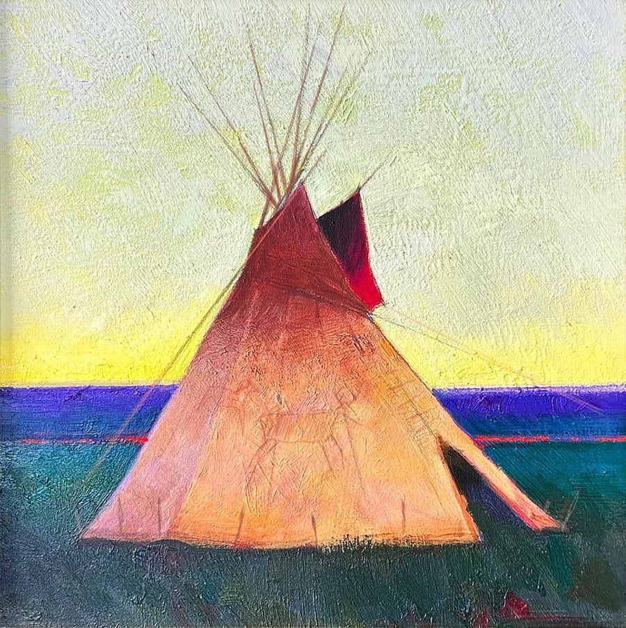 Hunting Camp, 2025
Oil on canvas
8 x 8 inches
SOLD