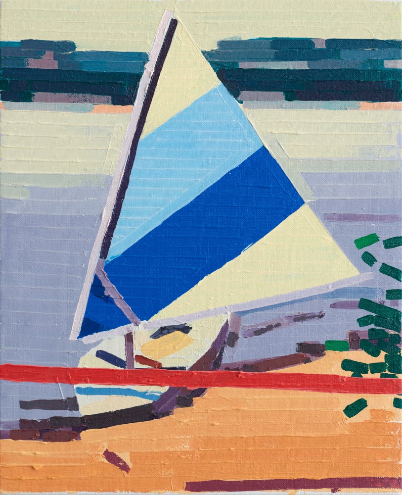 Guy Yanai Boat on Shore 2016