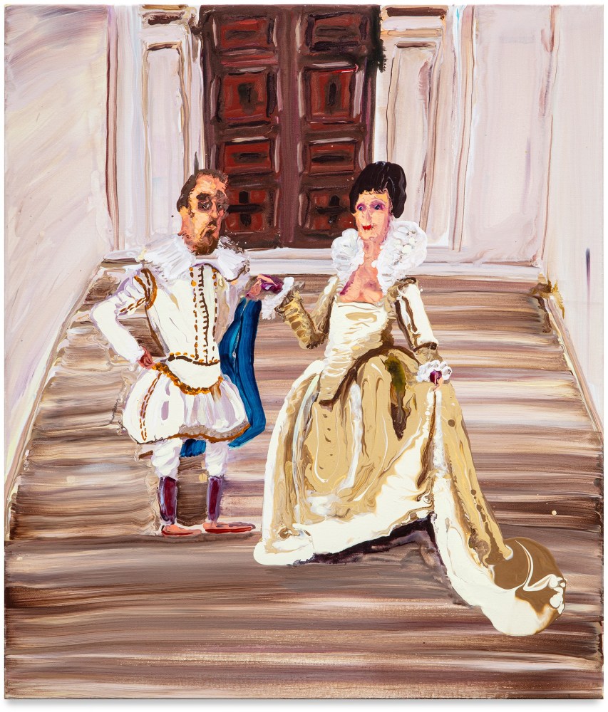 Genieve Figgis, Royal Couple on the Steps, 2025