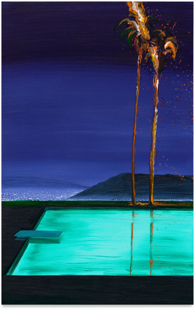 Salomón Huerta, Untitled (Pool), 2025