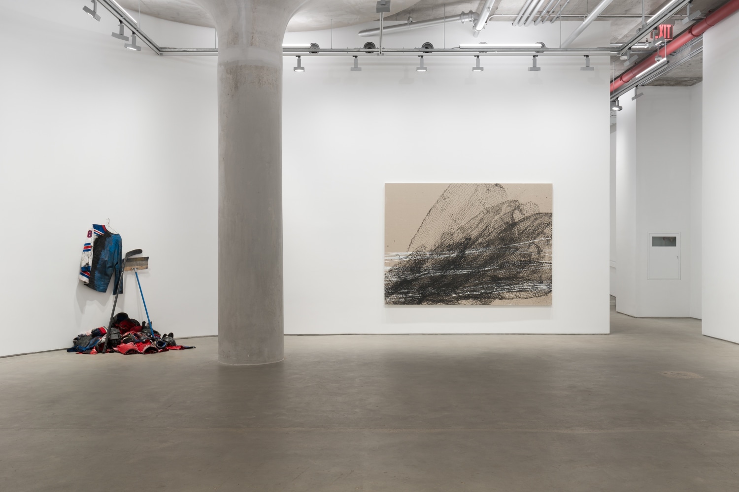 Jacob Trouba: Landing My Mark (installation view)