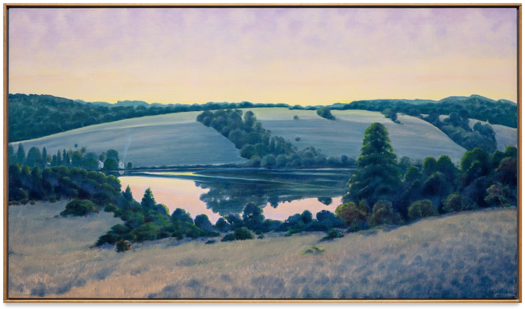 Ray Ciarrocchi, Sunrise - Solon Pond, 1988