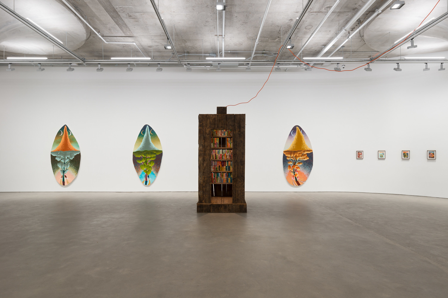 Eliot Greenwald: Library (installation view)