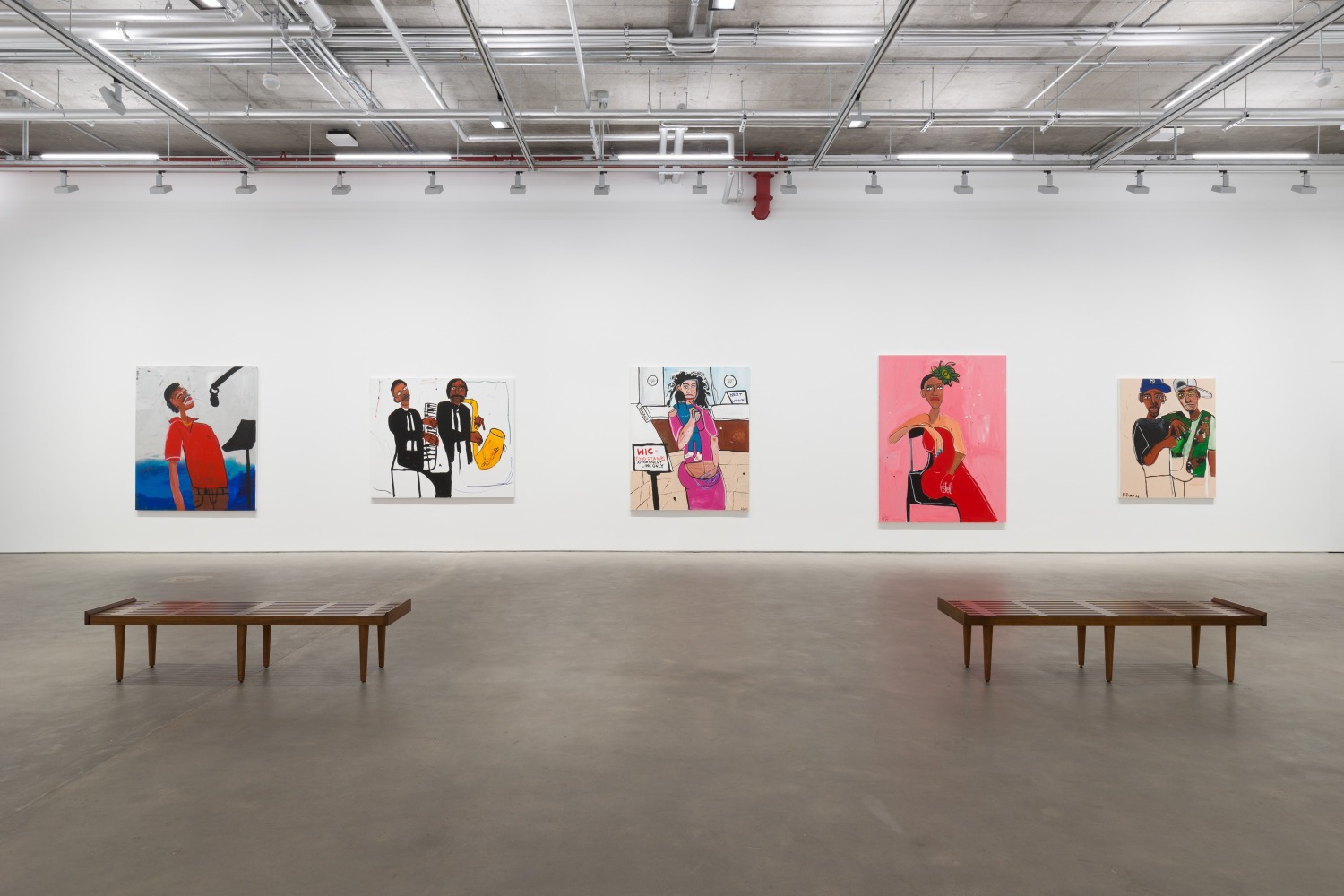 Ricky Burrows: Saved (installation view)