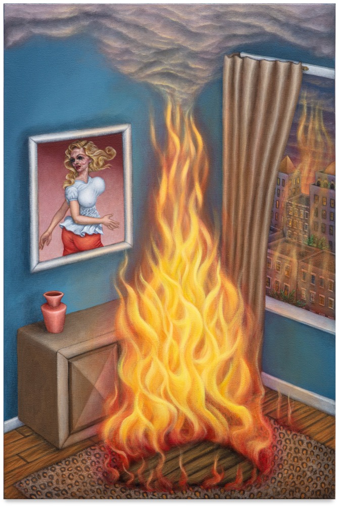 Stacy Leigh, Bonfire of the Vain (let that shit burn), 2024