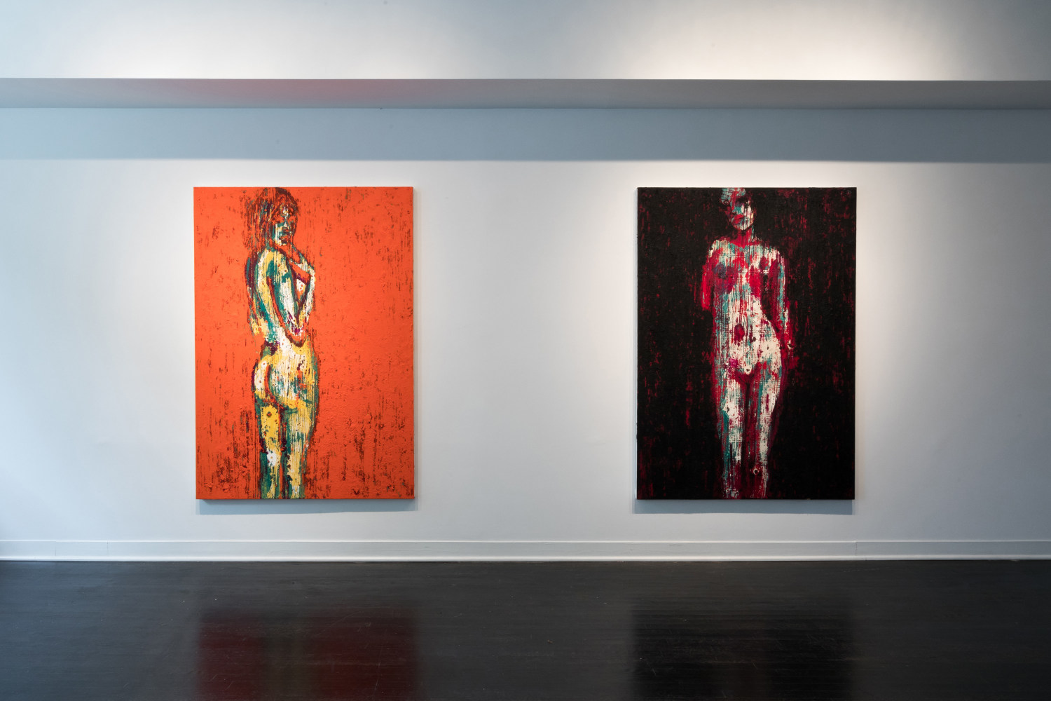Enoc Perez: Nudes - installation view