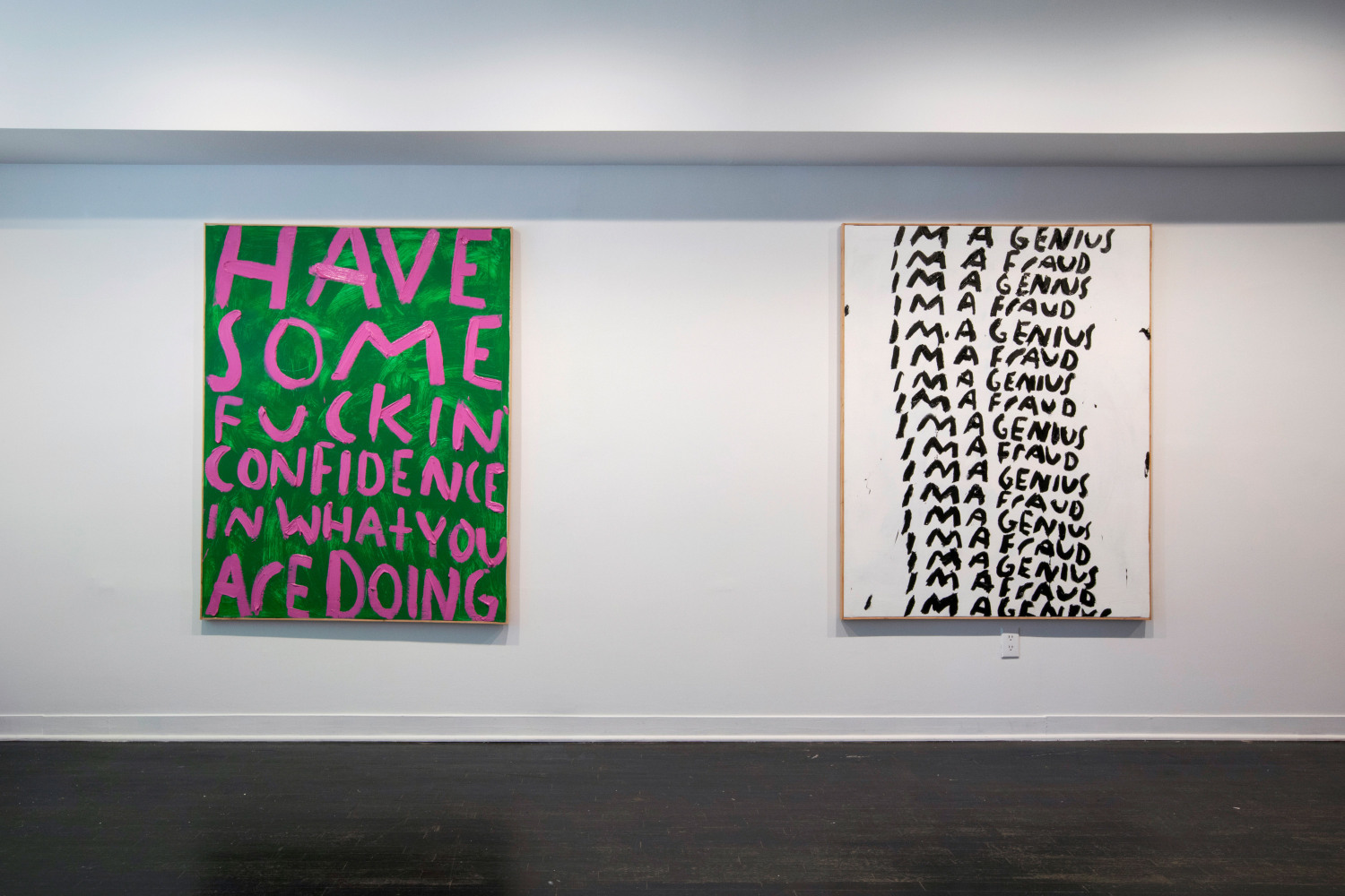 Eric Stefanski: I’m a Genius, I’m a Fraud (installation view)