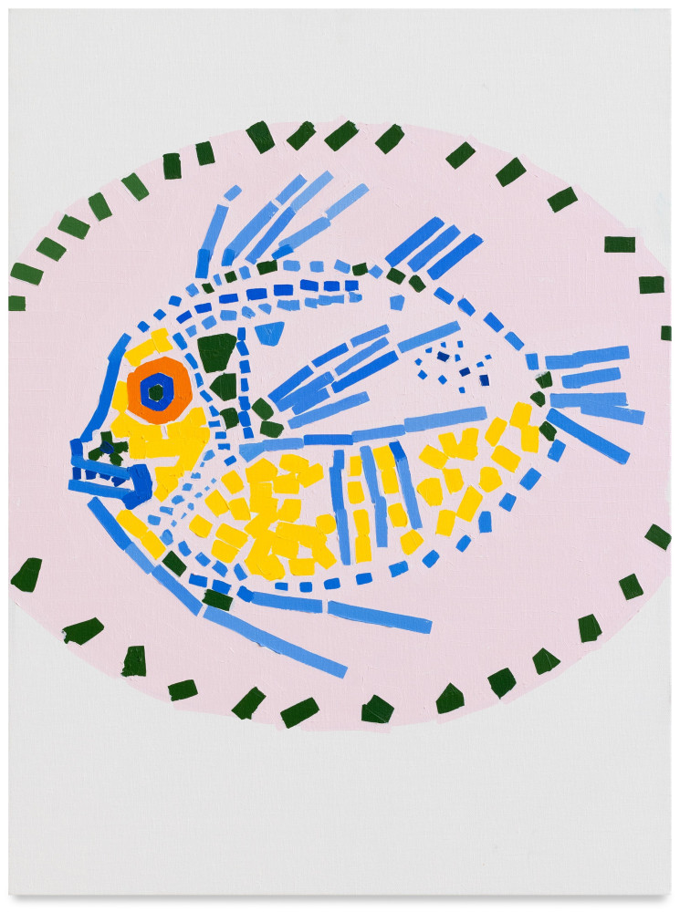 Guy Yanai Fish Plate (after P.P.) ​​​,​​​​2023