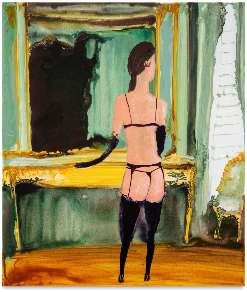 Genieve Figgis
Going Out
2025
Acrylic on canvas
27.5 x 23.5 in