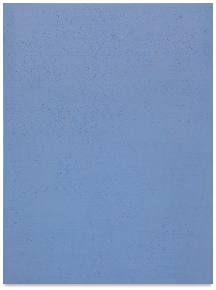 John Hyen Lee,  벽해 (Blue Sea), 2023