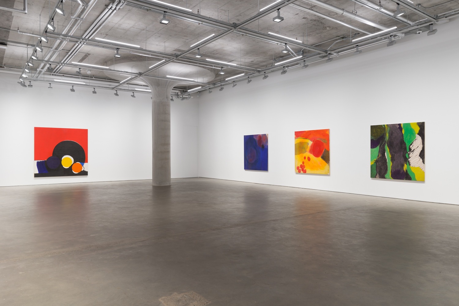 Iria Leino: In Two Parts—The Colorfield Series (installation view)