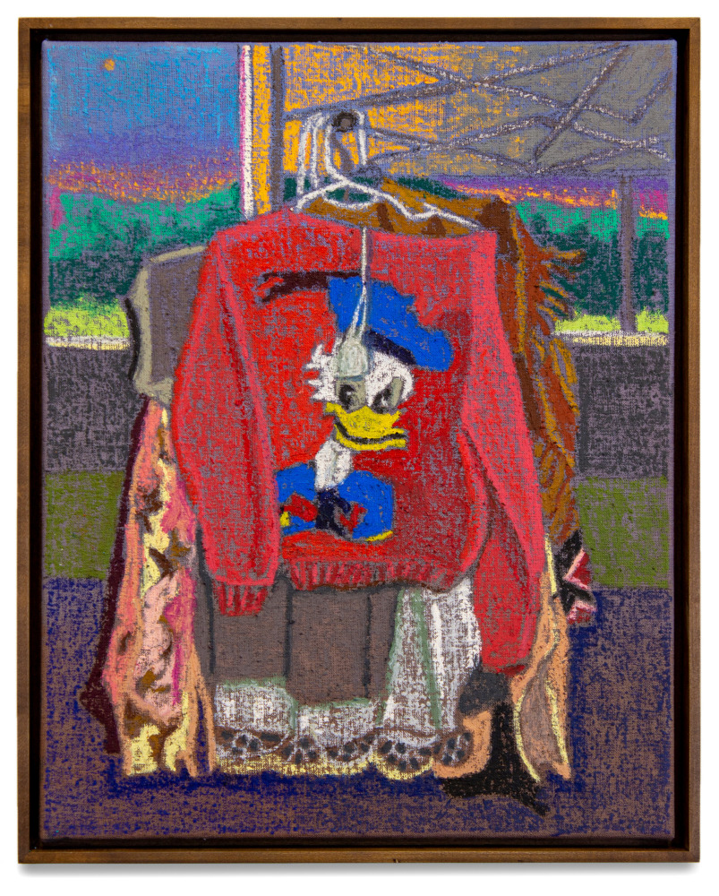 JJ Manford, The Donald Duck Sweater at the Outdoor Flea Market, 2020