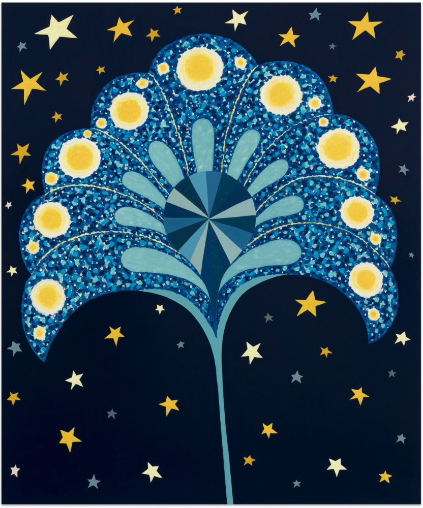 Max Jansons,  Starry Night Flower (titled by Matthew Wong),  2022