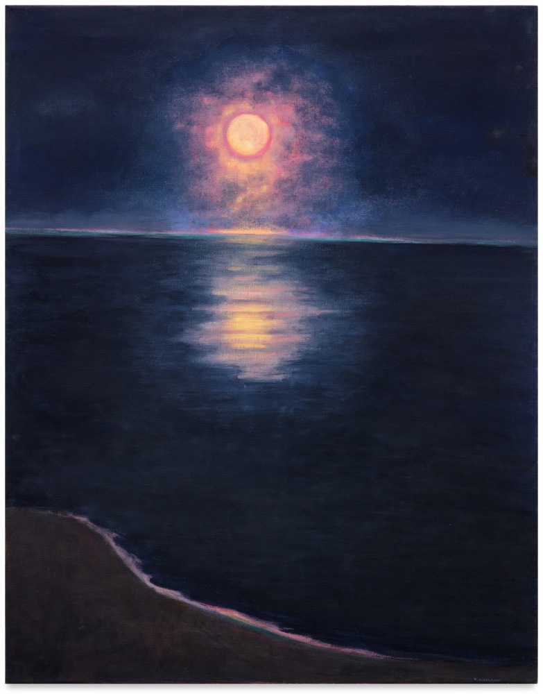 Ray Ciarrocchi, Fiery Moon - Midnight Sea, 2004