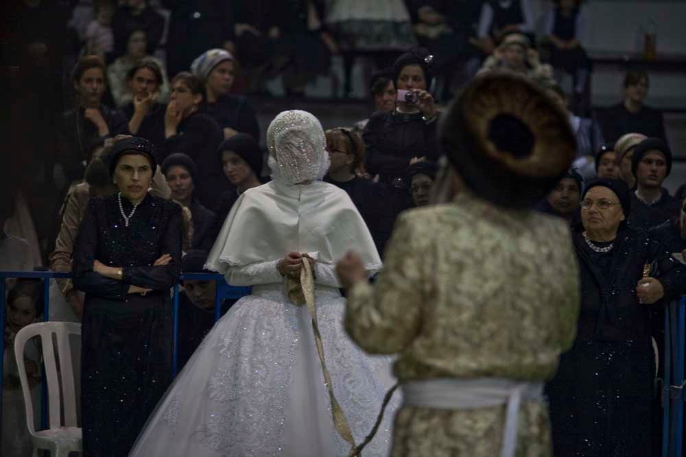 Wedding III, Toldot Avraham Yitzchak Hasidim, Bnei Brak, 2012,&amp;nbsp;C-Print,&amp;nbsp;14.5 x 21 inches