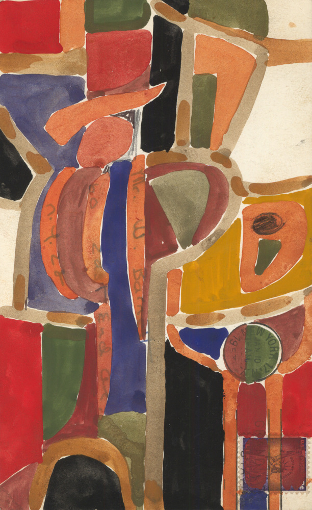 Untitled, c. 1957, mixed media on paper, 7 1/4 x 4 1/2 inches

$7,500

Available