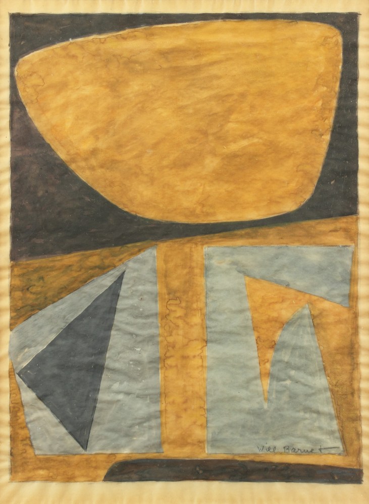 Mid Passage II, c. 1960, watercolor on vellum, 9 1/8 x 6 7/8 inches

$12,500

Available