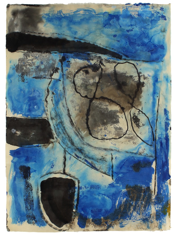 Untitled, 2021, ink on paper, 29 1/2 x 22 inches