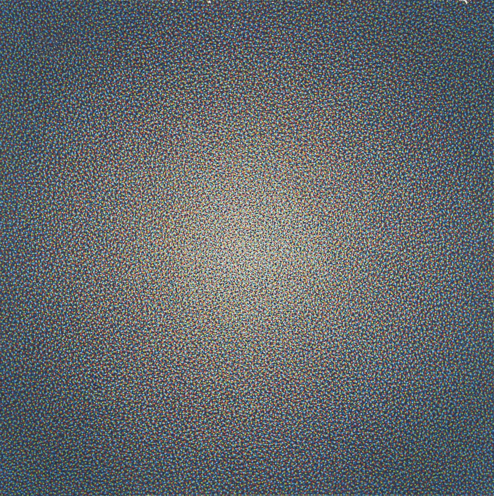 Sally Hazelet Drummond, Unified Field, 1980, oil on linen, 30 x 30 inches

Available