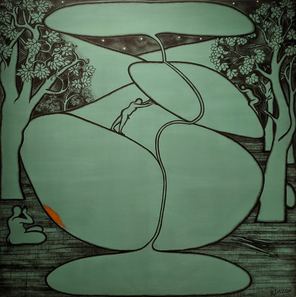 N.N. Rimzon&amp;nbsp;
Untitled | 2015
Acrylic on canvas&amp;nbsp;
48&amp;rdquo; x 48&amp;rdquo;&amp;nbsp;
TG 3717