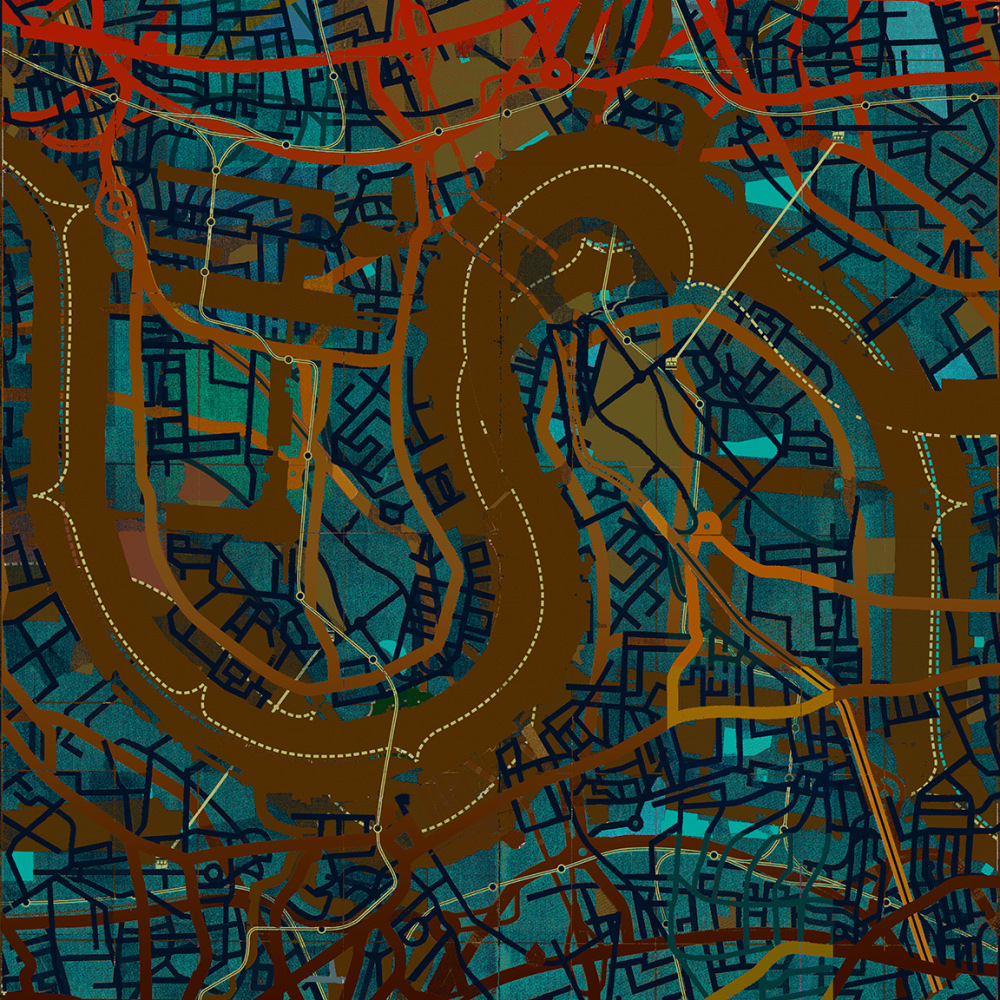 Merikani II, 2016
Digital print on cotton
22&amp;quot; x 22&amp;quot;
TG 3806