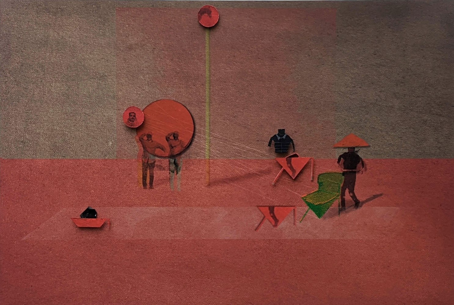 Daily theater to feed a family VIII, 2019