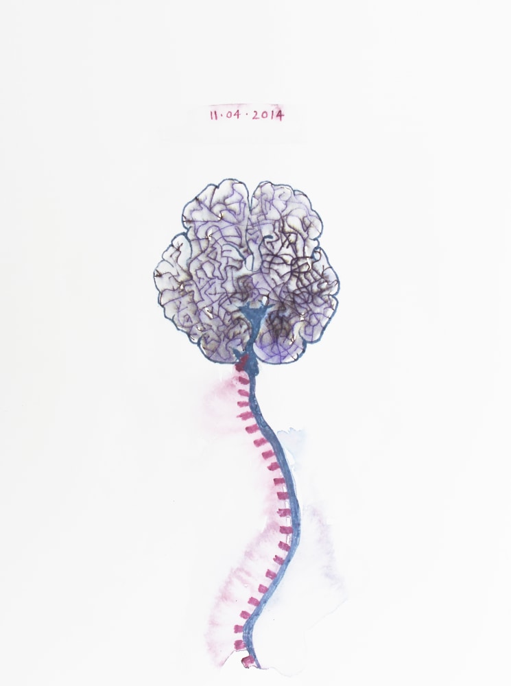 I Look Like That Too, 2015
Watercolor pencil on paper
12.13” x 9”