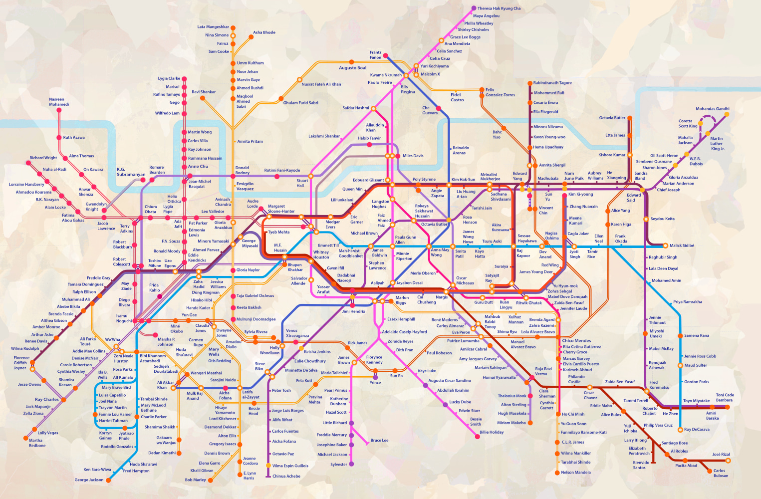 Navigation Chart, 2017
Digital print on vinyl
46&amp;rdquo; x 69&amp;rdquo;
TG 3794